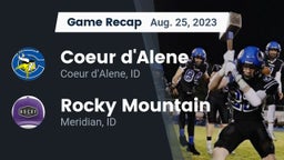 Recap: Coeur d'Alene  vs. Rocky Mountain  2023