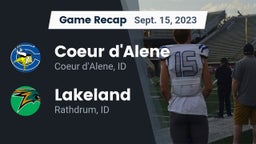 Recap: Coeur d'Alene  vs. Lakeland  2023