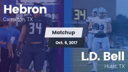 Matchup: Hebron  vs. L.D. Bell 2017