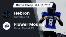 Recap: Hebron  vs. Flower Mound  2018