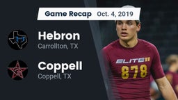 Recap: Hebron  vs. Coppell  2019