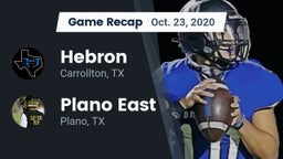 Recap: Hebron  vs. Plano East  2020