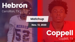 Matchup: Hebron  vs. Coppell  2020