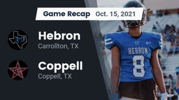 Recap: Hebron  vs. Coppell  2021