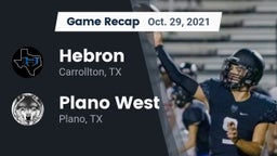 Recap: Hebron  vs. Plano West  2021