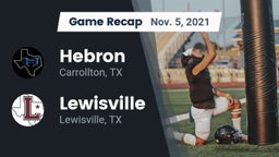 Recap: Hebron  vs. Lewisville  2021