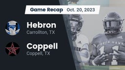 Recap: Hebron  vs. Coppell  2023