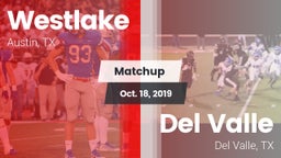 Matchup: Westlake  vs. Del Valle  2019