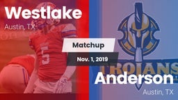 Matchup: Westlake  vs. Anderson  2019