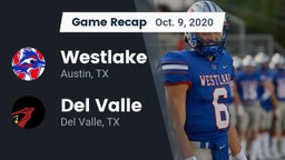 Recap: Westlake  vs. Del Valle  2020