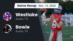 Recap: Westlake  vs. Bowie  2020