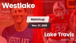 Matchup: Westlake  vs. Lake Travis  2020