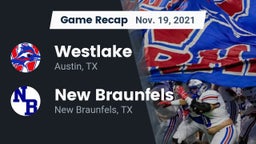 Recap: Westlake  vs. New Braunfels  2021
