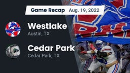 Recap: Westlake  vs. Cedar Park  2022