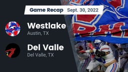Recap: Westlake  vs. Del Valle  2022