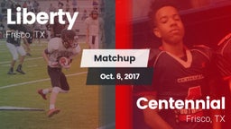 Matchup: Liberty  vs. Centennial  2017