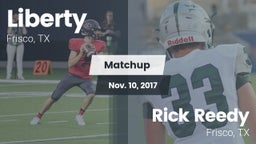 Matchup: Liberty  vs. Rick Reedy  2017