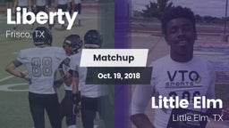 Matchup: Liberty  vs. Little Elm  2018