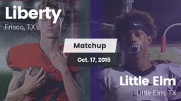 Matchup: Liberty  vs. Little Elm  2019