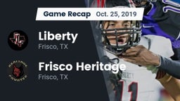 Recap: Liberty  vs. Frisco Heritage  2019