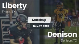 Matchup: Liberty  vs. Denison  2020