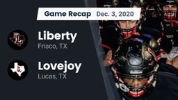Recap: Liberty  vs. Lovejoy  2020