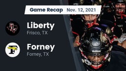 Recap: Liberty  vs. Forney  2021