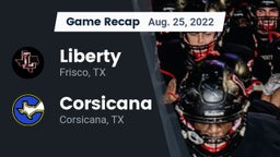 Recap: Liberty  vs. Corsicana  2022