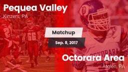 Matchup: Pequea Valley High vs. Octorara Area  2017