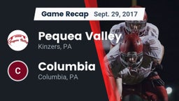 Recap: Pequea Valley  vs. Columbia  2017