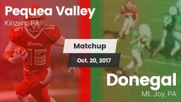 Matchup: Pequea Valley High vs. Donegal  2017
