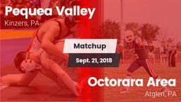 Matchup: Pequea Valley High vs. Octorara Area  2018
