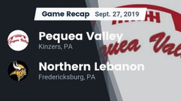 Recap: Pequea Valley  vs. Northern Lebanon  2019