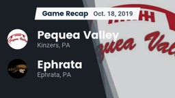 Recap: Pequea Valley  vs. Ephrata  2019