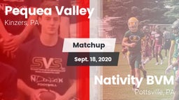 Matchup: Pequea Valley High vs. Nativity BVM  2020