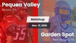 Matchup: Pequea Valley High vs. Garden Spot  2020