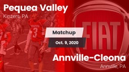 Matchup: Pequea Valley High vs. Annville-Cleona  2020