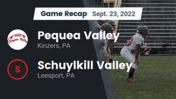 Recap: Pequea Valley  vs. Schuylkill Valley  2022