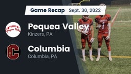 Recap: Pequea Valley  vs. Columbia  2022