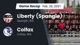 Recap: Liberty  (Spangle) vs. Colfax  2021