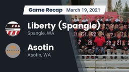 Recap: Liberty  (Spangle) vs. Asotin  2021