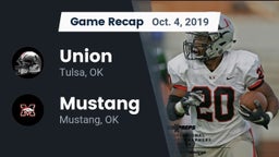 Recap: Union  vs. Mustang  2019