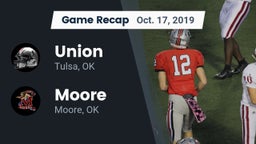 Recap: Union  vs. Moore  2019