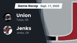 Recap: Union  vs. Jenks  2020