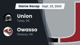 Recap: Union  vs. Owasso  2020