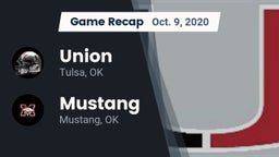 Recap: Union  vs. Mustang  2020