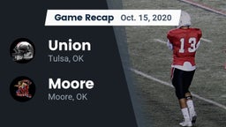 Recap: Union  vs. Moore  2020