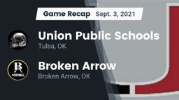 Recap: Union Public Schools vs. Broken Arrow  2021