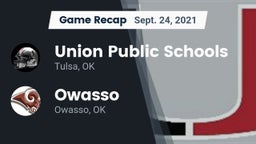 Recap: Union Public Schools vs. Owasso  2021
