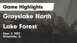 Grayslake North  vs Lake Forest  Game Highlights - Sept. 6, 2022